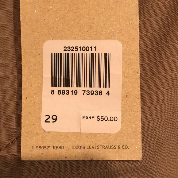 NWT Levi's Carrier Cargo Shorts 29 - Picture 5 of 8
